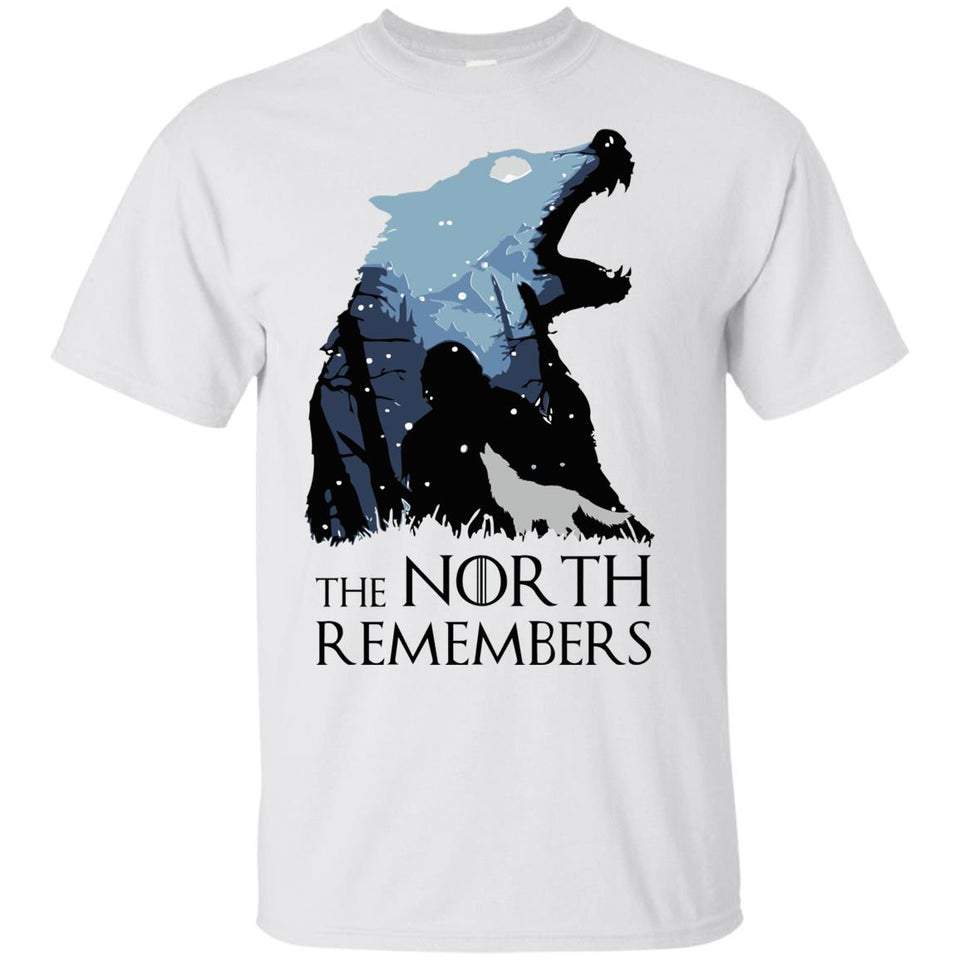 GOT The North Remembers  t-shirt Game of Thrones t-shirt