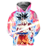 3d Goku Hoody Sweatshirt  Cartoon Pullover Hoodies Long Sleeve Dragon Ball