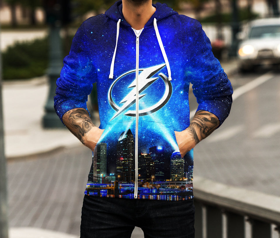 Skyline Tampa Bay 3D full over print Hoodie, Sweater, TShirt RC-003