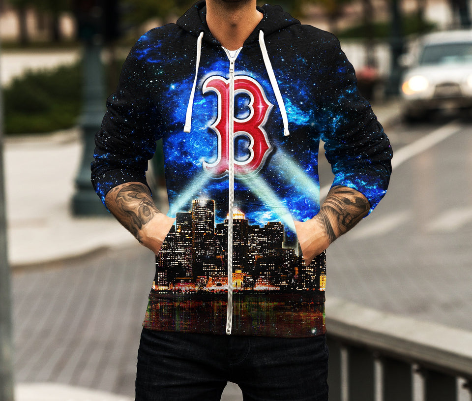 Red Sox Skyline 3D full over print Hoodie, Sweater, TShirtt RC-030