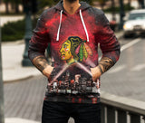Skyline Chicago 3D full over print Hoodie, Sweater, TShirt RC-002