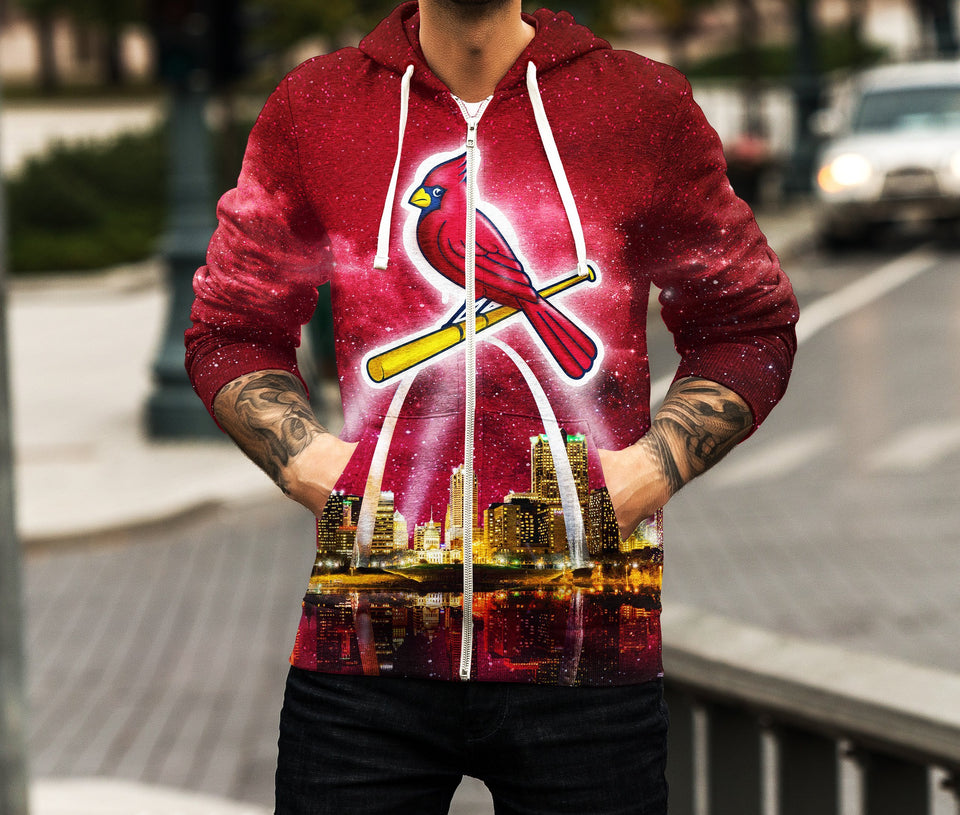 Cardinals Skyline 3D full over print Hoodie, Sweater, TShirt RC-045
