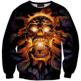 Skull-printed-tee-T-shirt-sweater-zip-hoodies-tank-top-for-men-women