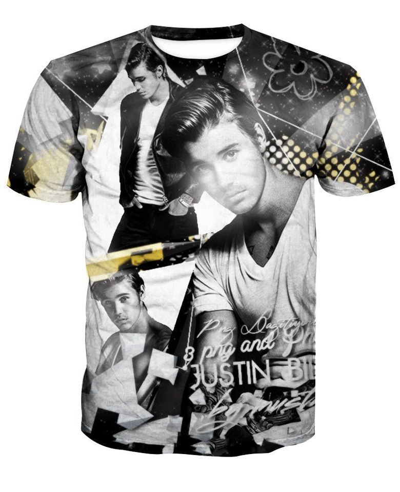 Justin Bieber 3D full over print Hoodie, Sweater, TShirt LK-248
