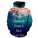 Justin Bieber 3D full over print Hoodie, Sweater, TShirt LK-252