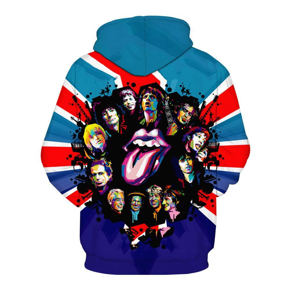 The Rolling Stones 3D full over print Hoodie, Sweater, TShirtt LK-259