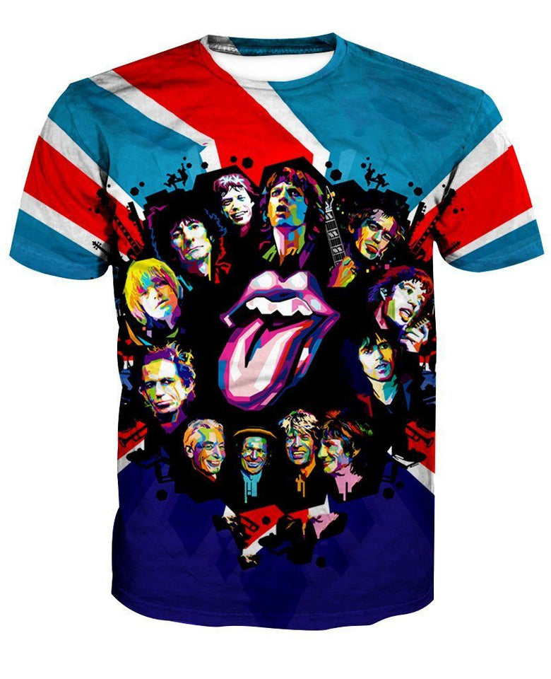 The Rolling Stones 3D full over print Hoodie, Sweater, TShirtt LK-259