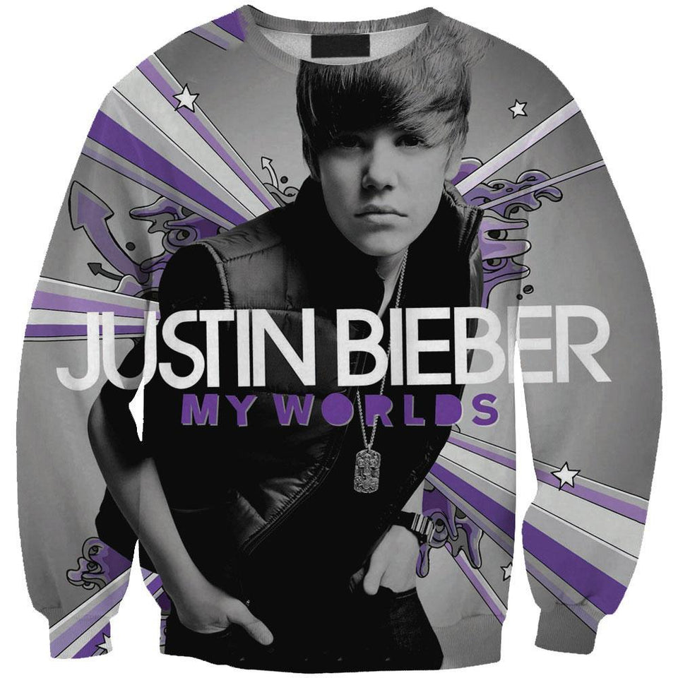 Justin Bieber 3D full over print Hoodie, Sweater, TShirt LK-260