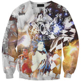 Queen Rock Band 3D full over print Hoodie, Sweater, TShirt LK-268