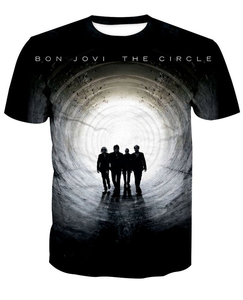 Bon Jovi 3D full over print Hoodie, Sweater, TShirt LK-475