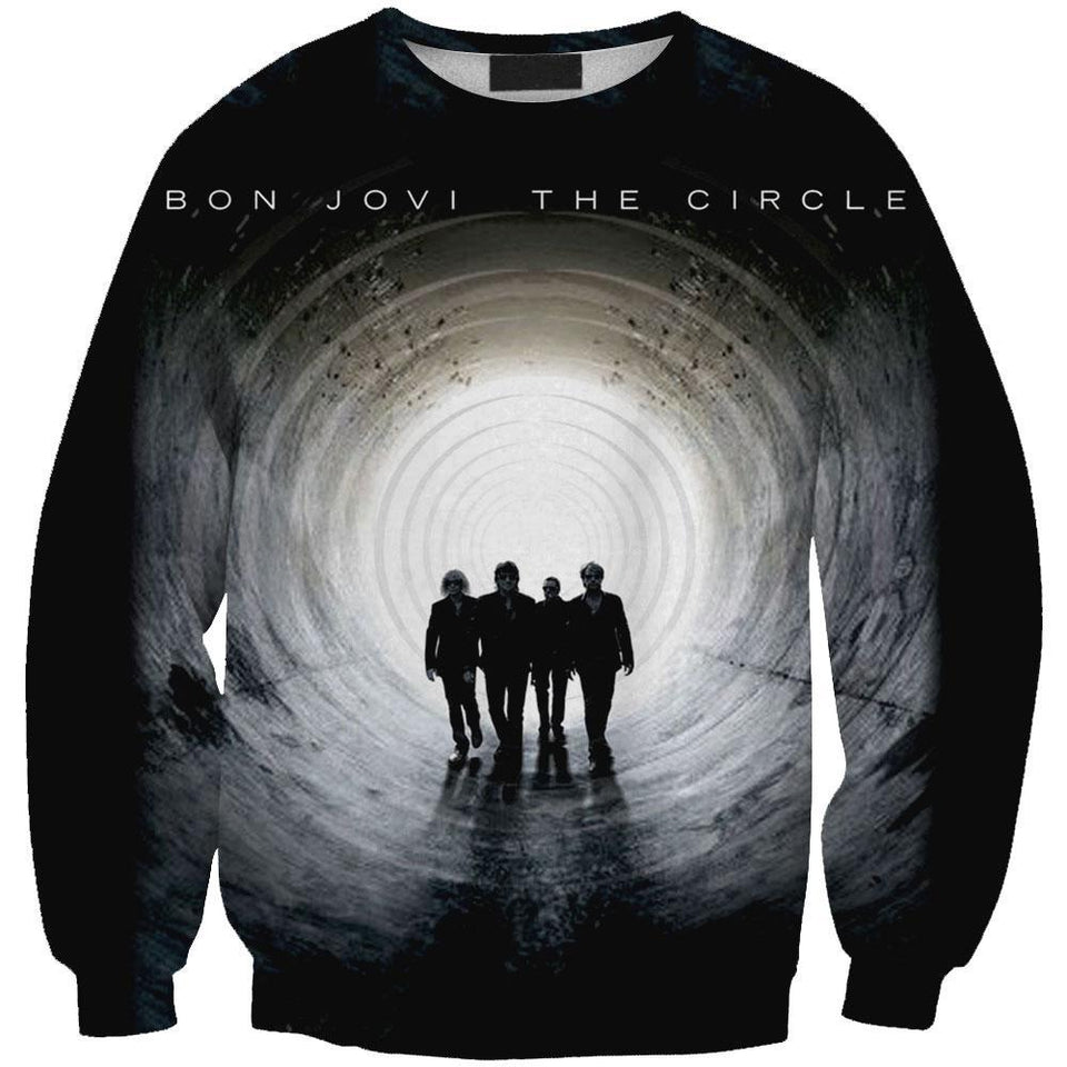 Bon Jovi 3D full over print Hoodie, Sweater, TShirt LK-475