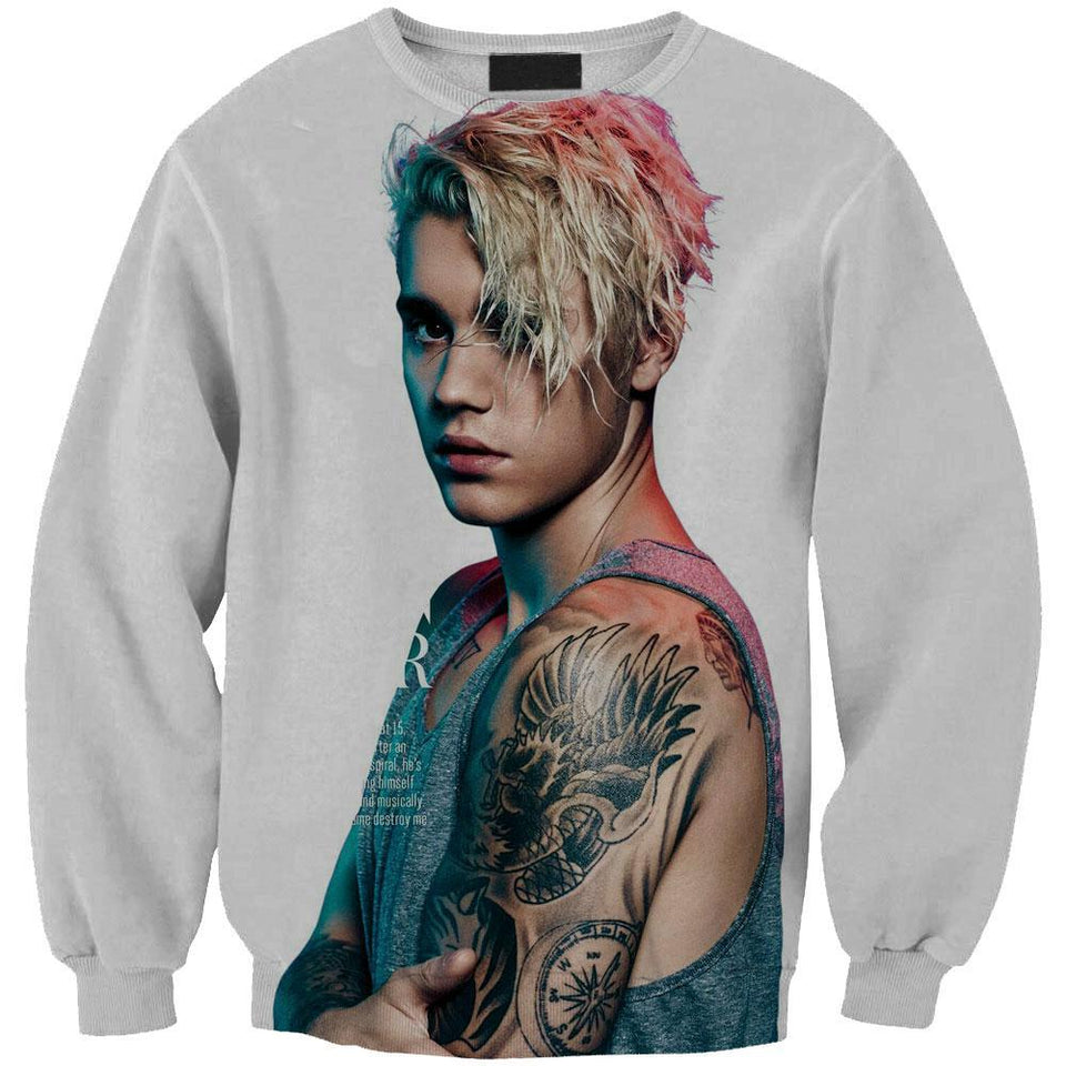 Justin Bieber 3D full over print Hoodie, Sweater, TShirt LK-277