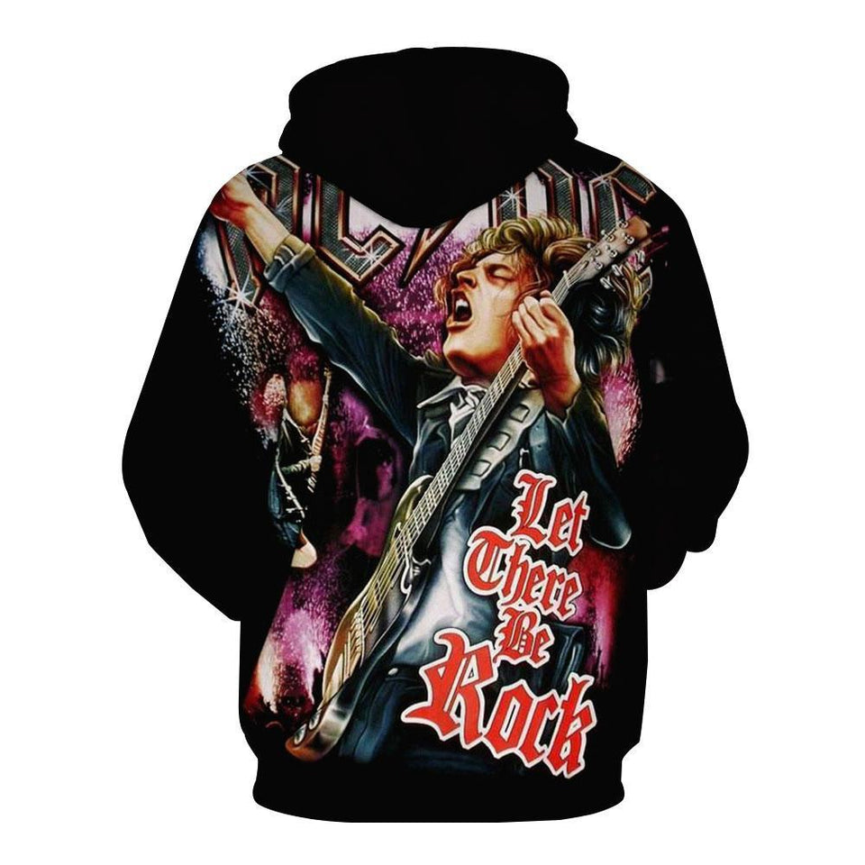 ACDC Rock Band 3D full over print Hoodie, Sweater, TShirt LK-280