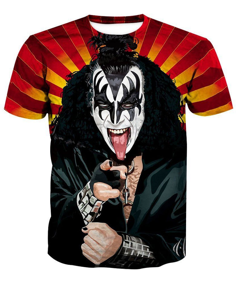 Kiss-band-Tee-T-Shirt-zip-hoodies-sweater-tank-top-for-men-women