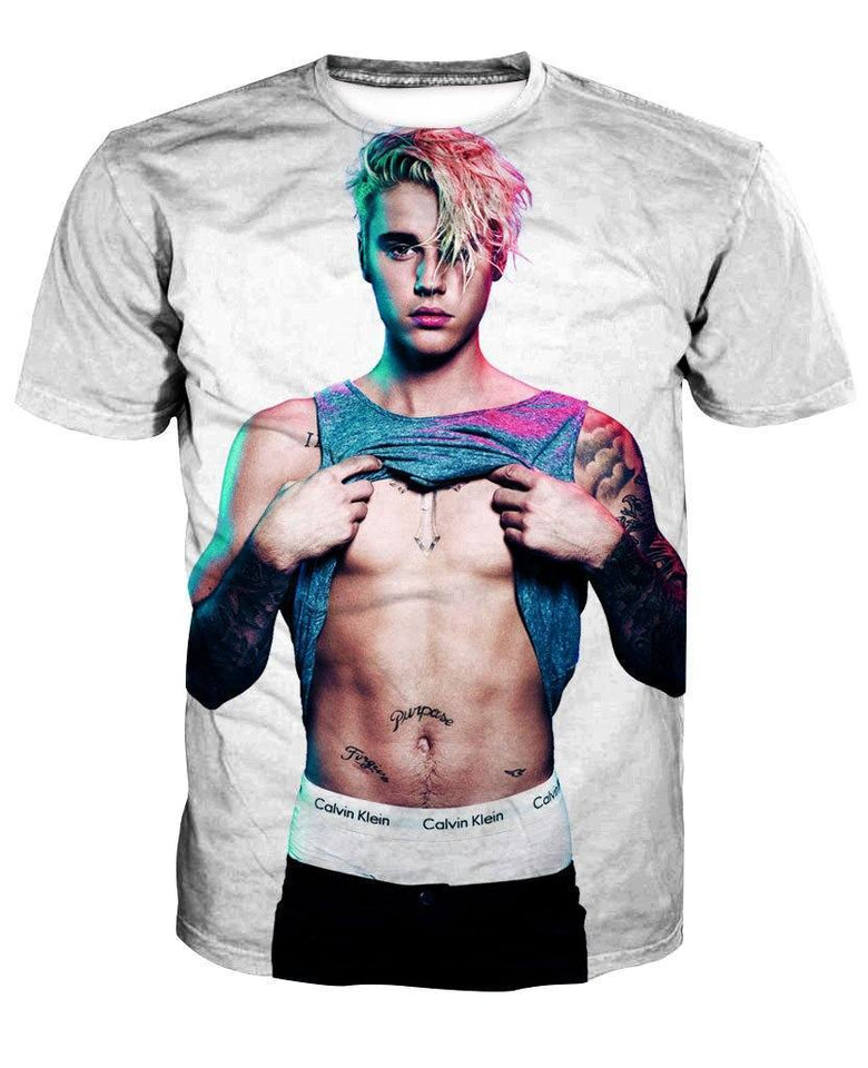 Justin Bieber 3D full over print Hoodie, Sweater, TShirt LK-284