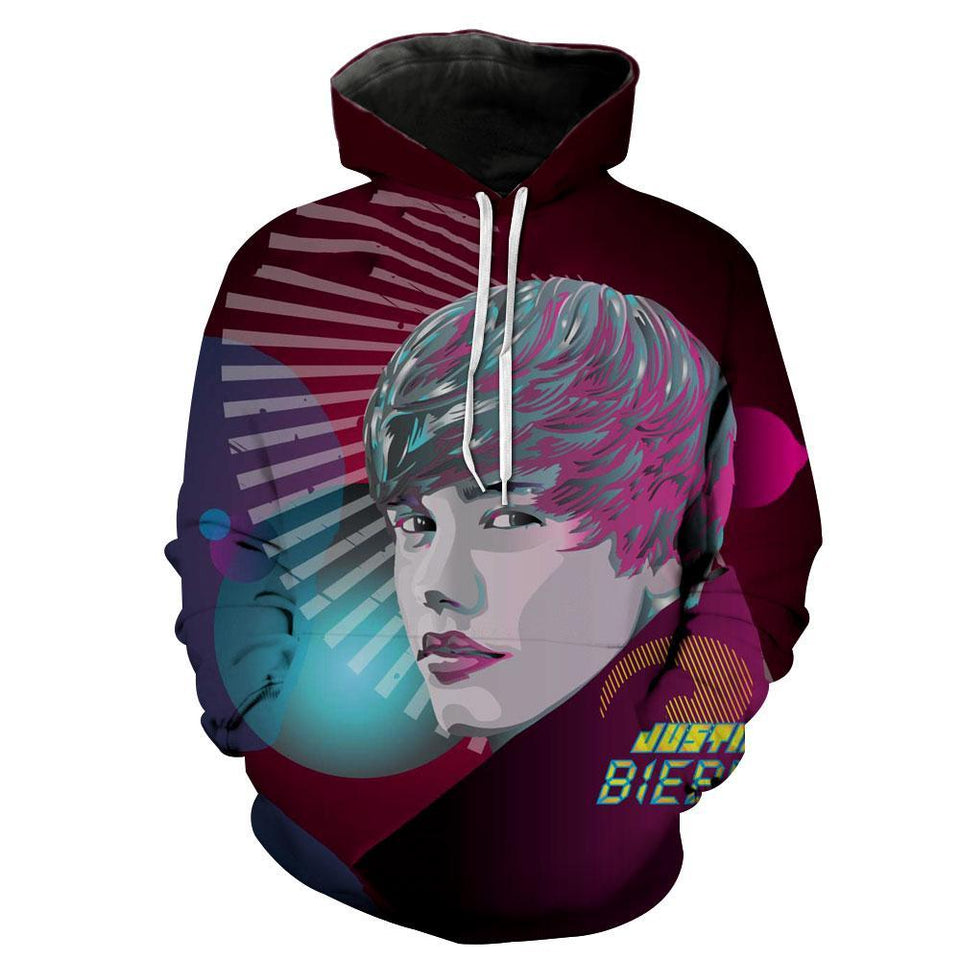 Justin Bieber 3D full over print Hoodie, Sweater, TShirt LK-287