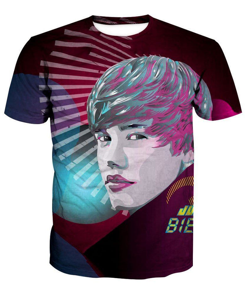 Justin Bieber 3D full over print Hoodie, Sweater, TShirt LK-287
