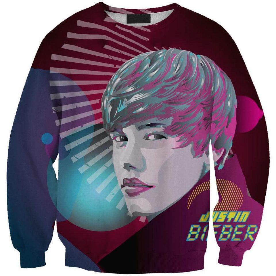 Justin Bieber 3D full over print Hoodie, Sweater, TShirt LK-287