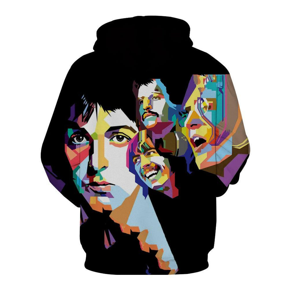 THE BEATLES 3D full over print Hoodie, Sweater, TShirtt LK-290