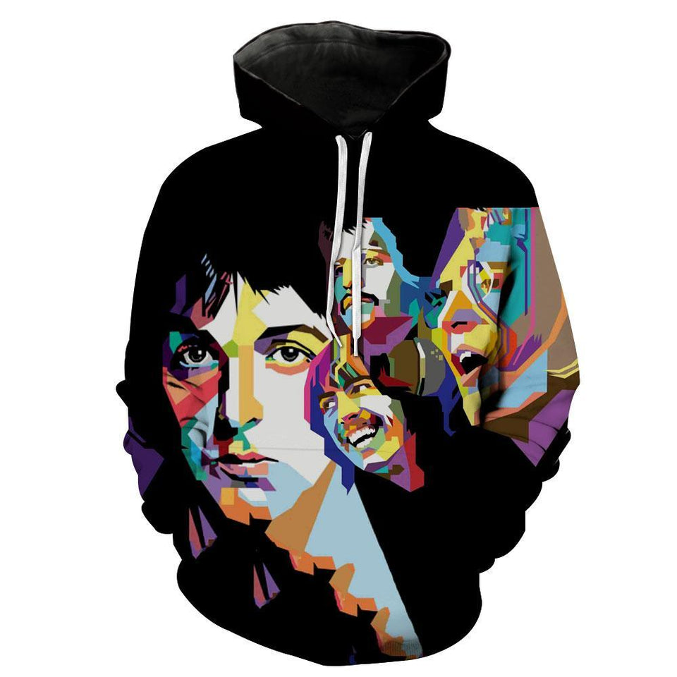THE BEATLES 3D full over print Hoodie, Sweater, TShirtt LK-290