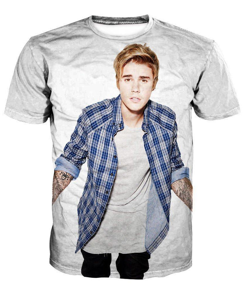 Justin Bieber 3D full over print Hoodie, Sweater, TShirt LK-292