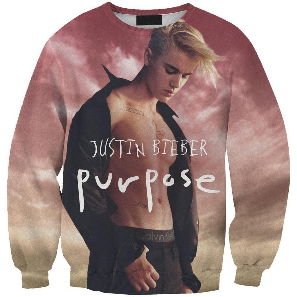 Justin Bieber 3D full over print Hoodie, Sweater, TShirt LK-299