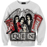 Queen Rock Band 3D full over print Hoodie, Sweater, TShirt LK-301