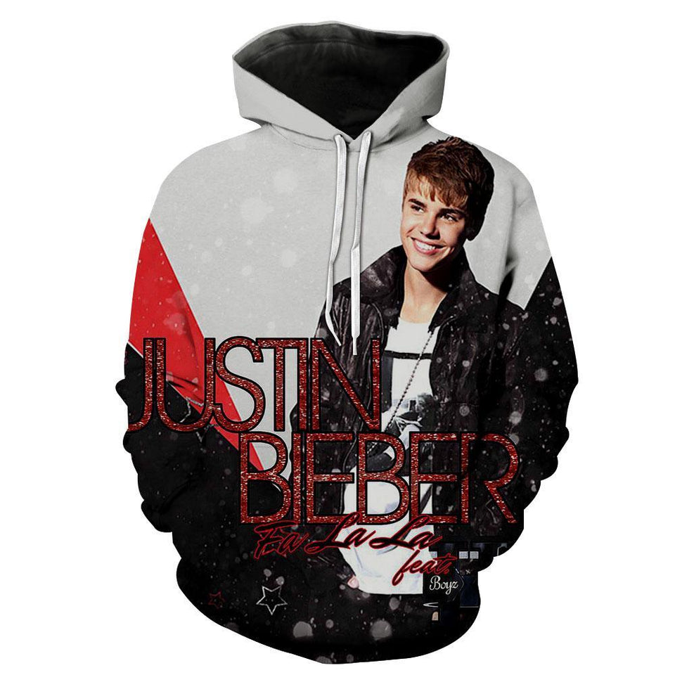 Justin Bieber 3D full over print Hoodie, Sweater, TShirt LK-302