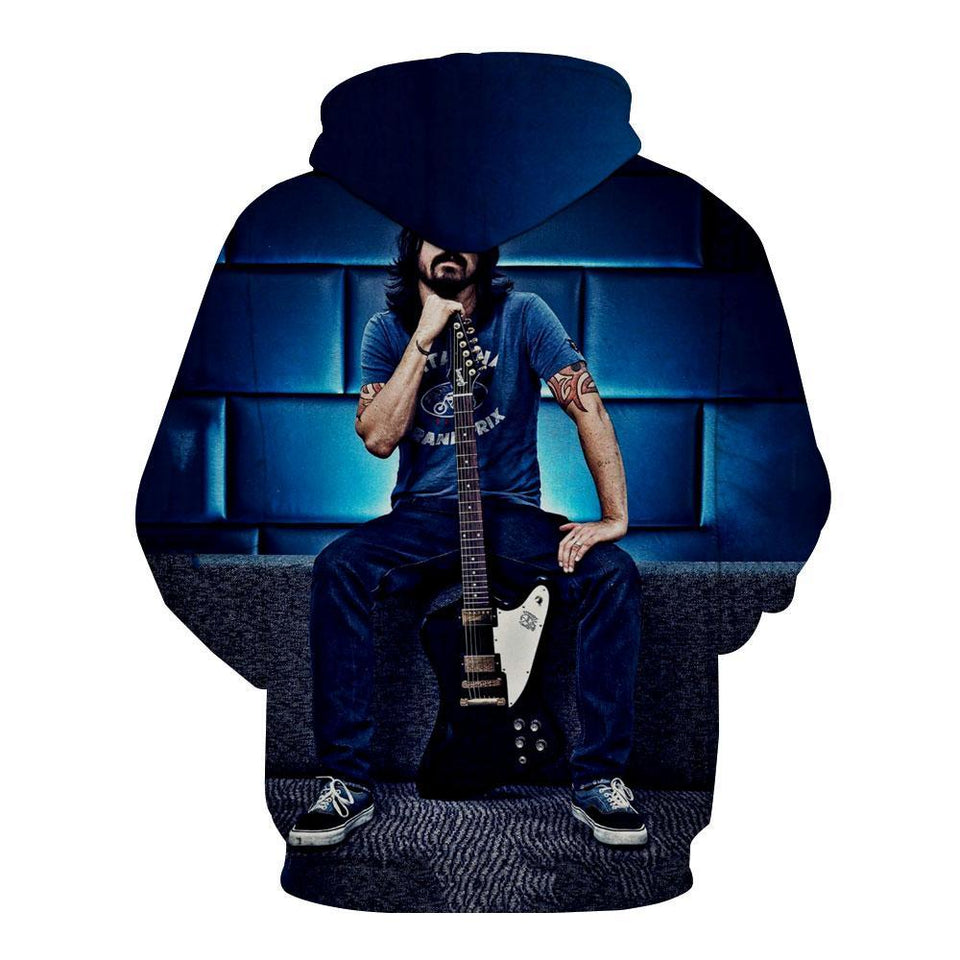 Foo Fighters 3D full over print Hoodie, Sweater, TShirt LK-303