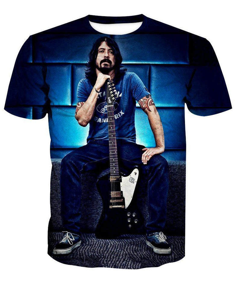 Foo Fighters 3D full over print Hoodie, Sweater, TShirt LK-303