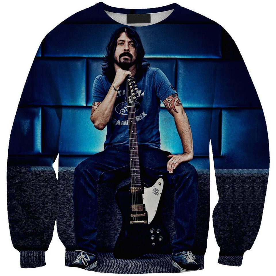 Foo Fighters 3D full over print Hoodie, Sweater, TShirt LK-303