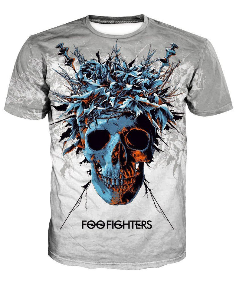 Foo Fighters 3D full over print Hoodie, Sweater, TShirt LK-304
