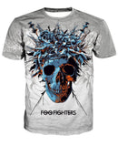 Foo Fighters 3D full over print Hoodie, Sweater, TShirt LK-304