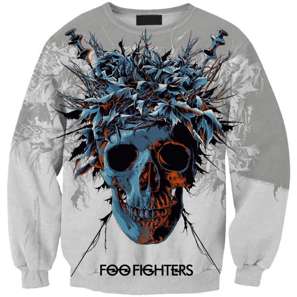 Foo Fighters 3D full over print Hoodie, Sweater, TShirt LK-304