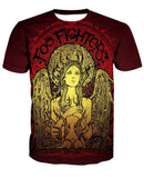 Foo Fighters 3D full over print Hoodie, Sweater, TShirt LK-306