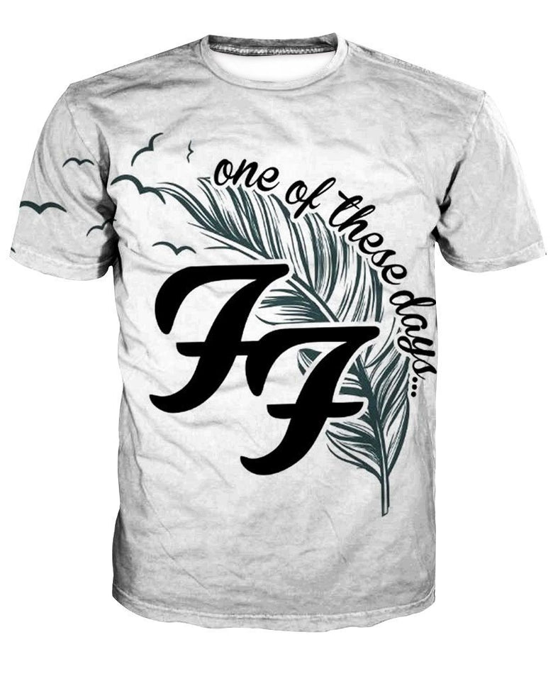 Foo Fighters 3D full over print Hoodie, Sweater, TShirt LK-307