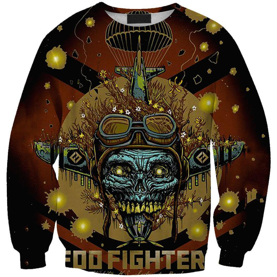Foo Fighters 3D full over print Hoodie, Sweater, TShirt LK-313