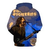 Foo Fighters 3D full over print Hoodie, Sweater, TShirt LK-314