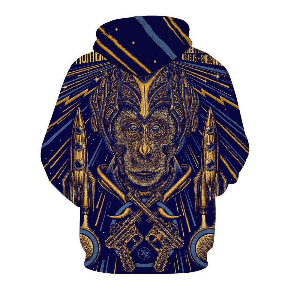 Foo Fighters 3D full over print Hoodie, Sweater, TShirt LK-315