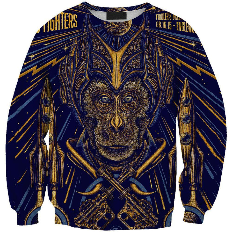 Foo Fighters 3D full over print Hoodie, Sweater, TShirt LK-315