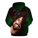 Foo Fighters 3D full over print Hoodie, Sweater, TShirt LK-317