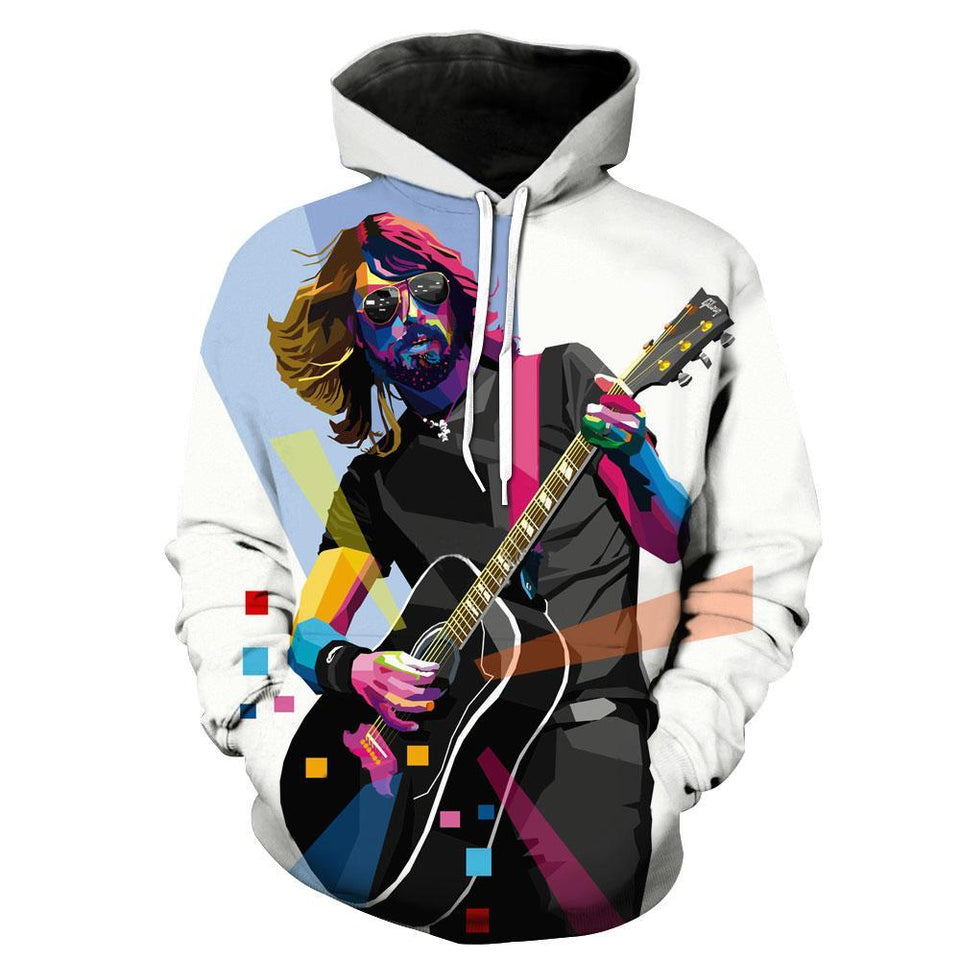 Foo Fighters 3D full over print Hoodie, Sweater, TShirt LK-318
