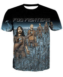 Foo Fighters 3D full over print Hoodie, Sweater, TShirt LK-319