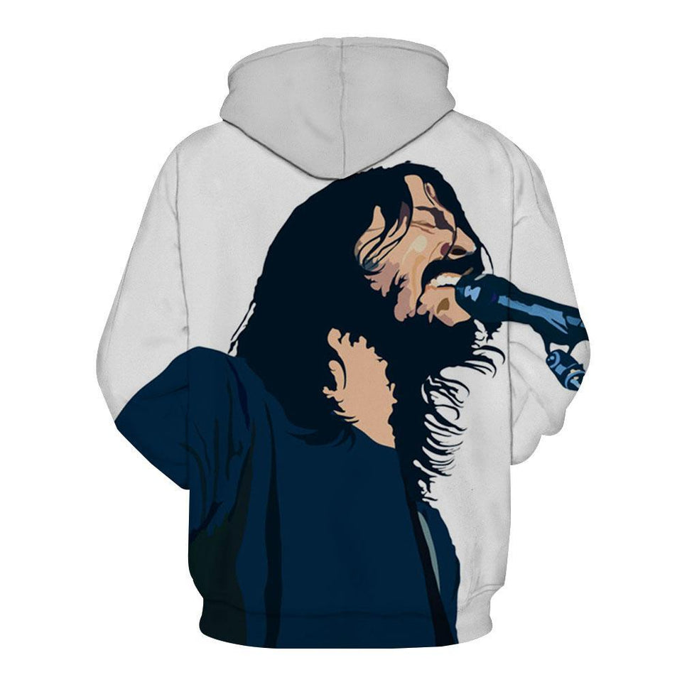 Foo Fighters 3D full over print Hoodie, Sweater, TShirt LK-320
