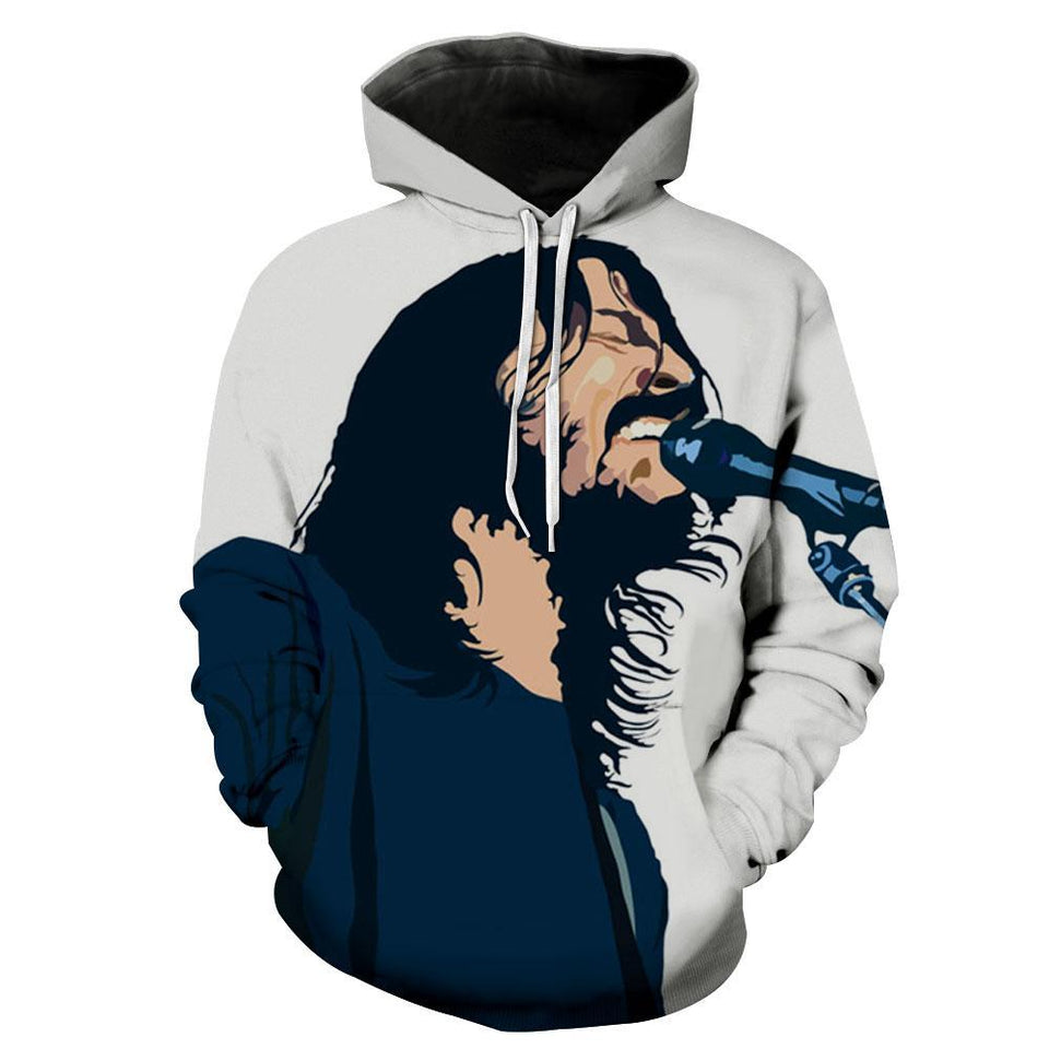 Foo Fighters 3D full over print Hoodie, Sweater, TShirt LK-320