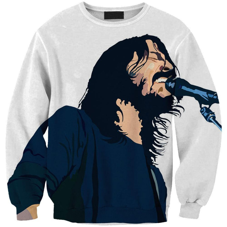 Foo Fighters 3D full over print Hoodie, Sweater, TShirt LK-320