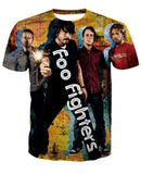Foo Fighters 3D full over print Hoodie, Sweater, TShirt LK-321