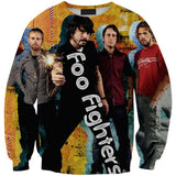 Foo Fighters 3D full over print Hoodie, Sweater, TShirt LK-321