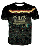 Foo Fighters 3D full over print Hoodie, Sweater, TShirt LK-322