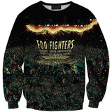 Foo Fighters 3D full over print Hoodie, Sweater, TShirt LK-322